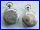 2-Montres-Gousset-Ancien-Art-Nouveau-Antique-Silver-Pocket-Watches-01-ni