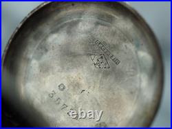 2 Montres Gousset Ancien Art Nouveau Antique Silver Pocket Watches