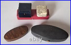 5 boites bijou écrin bague broche montre horlogerie vintage ancien jewellery box