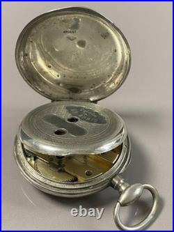 70gr Montre à Gousset De Poche En Argent Ancien à réviser bijou ancien argent