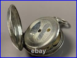 70gr Montre à Gousset De Poche En Argent Ancien à réviser bijou ancien argent