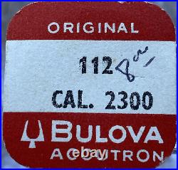 ACCUTRON BY BULOVA? #2300 #112 new old stock original non ouvert
