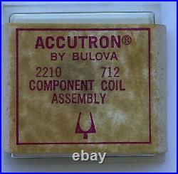 ACCUTRON BY BULOVA Cell Coil Assembly #2210 #712 new old stock emballage d'origine