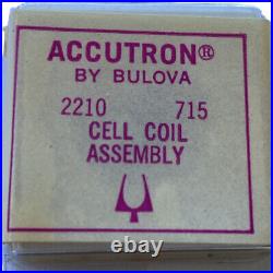 ACCUTRON BY BULOVA Cell Coil Assembly #2210 #715 new old stock emballage d'origine