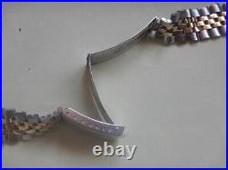 ANCIEN USED STRAP BRACELET ROLEX JUBILEE 20mm ACIER OR GOLD STEEL 62510 H