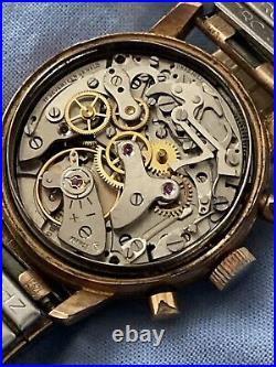 ANCIEN chronographe CHANOR calibre LANDERON 189 Chrono CAL. Landeron189 Watch
