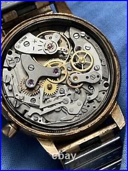 ANCIEN chronographe CHANOR calibre LANDERON 189 Chrono CAL. Landeron189 Watch