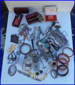 Ancien Bijoux Montre Et Petite Brocante Fond De Tiroir