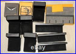 Ancien Boîtier de Montre FENDI Boîte Vide Rangement Cadeau Bijoux