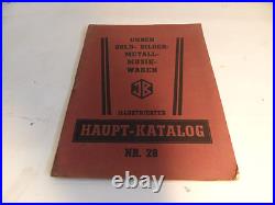 Ancien Catalogue Montres Or Argent Métaux Bijoux Instruments De Musique