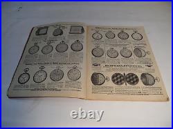 Ancien Catalogue Montres Or Argent Métaux Bijoux Instruments De Musique