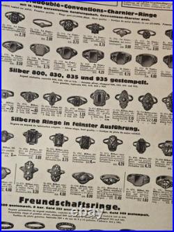 Ancien Catalogue Montres Or Argent Métaux Bijoux Instruments De Musique