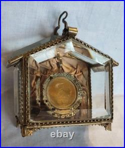 Ancien Coffret Porte Montre Bijou Napoleon III