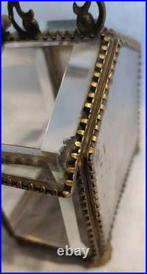 Ancien Coffret Porte Montre Bijou Napoleon III