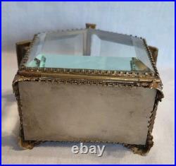 Ancien Coffret Porte Montre Bijou Napoleon III