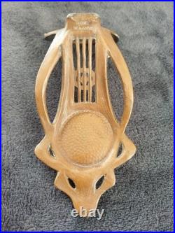 Ancien Porte Montre + Gousset Art Nouveau Opera Garnier Paris en Cuivre