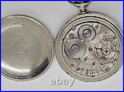 Ancien Waltham 1892' Crescent Saint'Chemin de Fer Grade 21 Bijou Homme RR Poche