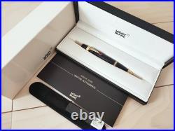 Ancien crayon mécanique Montblanc Bohème rouge bijou avec boite de recharge