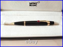 Ancien crayon mécanique Montblanc Bohème rouge bijou avec boite de recharge
