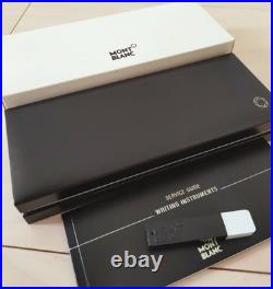 Ancien crayon mécanique Montblanc Bohème rouge bijou avec boite de recharge