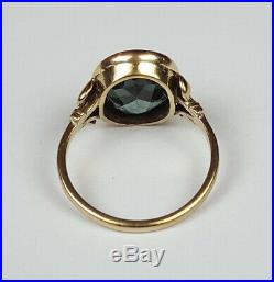Ancienne Bague Or 8 Carats Taille 55 Antique Gold Ring 8K Size 7 / 7.5 Vintage
