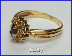 Ancienne Bague Pompadour Or 18 Carats Taille 52 Antique Gold Ring 18K Size 6
