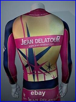 Ancienne COMBI NALINI T2 JEAN DELATOUR MONTRES BIJOUX CYFAC Cycling Team Vélo