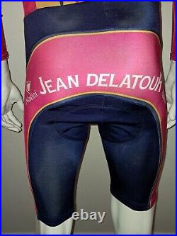 Ancienne COMBI NALINI T2 JEAN DELATOUR MONTRES BIJOUX CYFAC Cycling Team Vélo