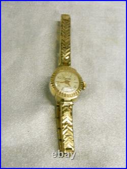 Ancienne Montre Bracelet Femme Precisa Plaque Or Bijoux Jewels Watch Vintage