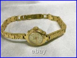 Ancienne Montre Bracelet Femme Precisa Plaque Or Bijoux Jewels Watch Vintage