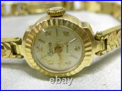 Ancienne Montre Bracelet Femme Precisa Plaque Or Bijoux Jewels Watch Vintage