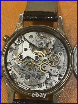 Ancienne Montre Homme Chronographe Astral Geneve Cal 187