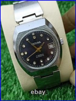 Ancienne Montre SICURA Automatique 17 Bijoux Années 60 Vintage Authentique