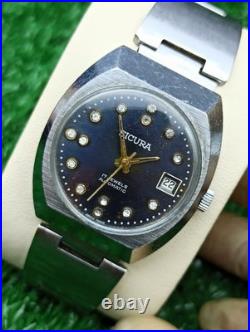 Ancienne Montre SICURA Automatique 17 Bijoux Années 60 Vintage Authentique