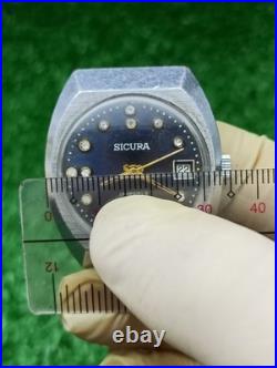 Ancienne Montre SICURA Automatique 17 Bijoux Années 60 Vintage Authentique