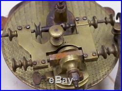 Ancienne machine à diviser Taillage horloger Wheel cutting Zahnradteilmaschine 3