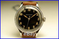 Ancienne montre JAEGER LECOULTRE NEUVE de STOCK ACIER cal 478 Vintage watch NOS