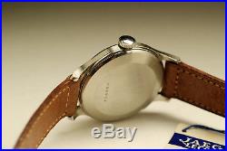 Ancienne montre JAEGER LECOULTRE NEUVE de STOCK ACIER cal 478 Vintage watch NOS