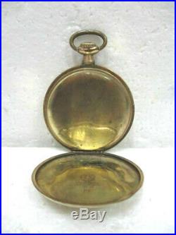 Ancienne montre à gousset OMEGA, plaqué or