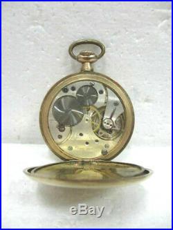 Ancienne montre à gousset OMEGA, plaqué or