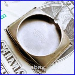 Ancienne montre-bracelet homme Bulova plaque dorée 15 bijoux remontés à la