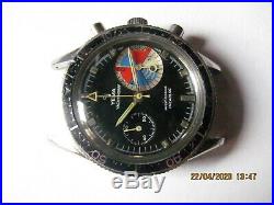 Ancienne montre chronographe yema yachtingraf valjoux 92 1er modèle