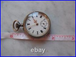 Ancienne montre de poche DF&C DIMIER FRERES & Cie étui nickel N V 98309