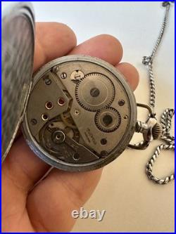 Ancienne montre de poche Royce 15 bijoux fabrication suisse remontage