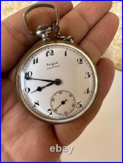 Ancienne montre de poche Royce 15 bijoux fabrication suisse remontage