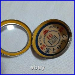 Ancienne montre de poche Waltham 15 bijoux sous cadran argenté années 1920