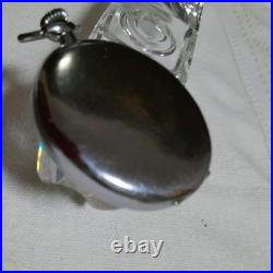 Ancienne montre de poche Waltham 15 bijoux sous cadran argenté années 1920