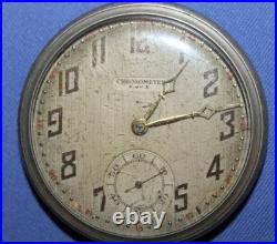 Ancienne montre de poche suisse chronomètre 15 bijoux