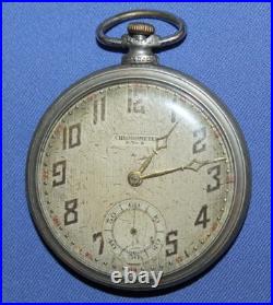 Ancienne montre de poche suisse chronomètre 15 bijoux