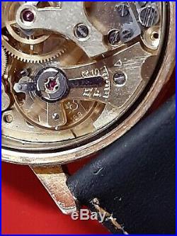 Ancienne montre homme Chronograph SOMI RARE VENUS 188 Superbe